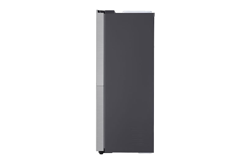 LG Frigorifero Side-by-Side | Classe F, 625L | No frost con Multi Air Flow, Dispenser senza allaccio, Lineare Inverter | Inox, GSL481PZXZ