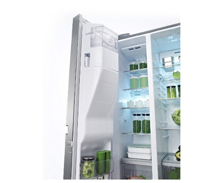 LG Side-by-Side LG: gli unici con Compressore Lineare Inverter garantito 10 anni, GSL545SWYV