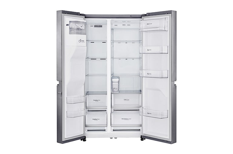 LG Frigorifero Side-By-Side Mega capacità Classe energetica F, GSL761PZUZ