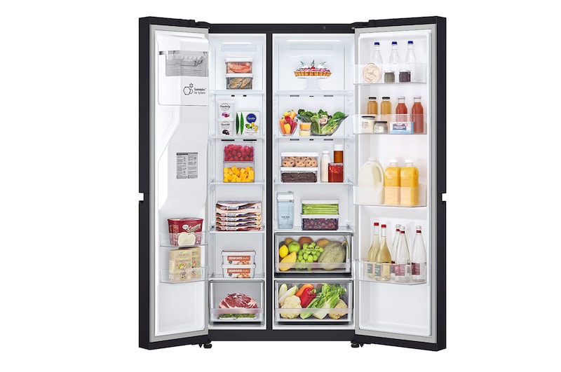 LG Frigorifero con dispenser senza allaccio, GSLV51WBXM