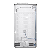 LG Frigorifero Side-by-Side | Classe D, 635L | Wi-Fi, Fresh Balancer, Door Cooling, Dispenser senza allaccio, UVnano | Acciaio, GSLV91MBAD