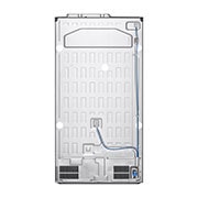 LG Frigorifero Side-by-Side | Classe D, 635L | Wi-Fi, Fresh Balancer, Door Cooling, Dispenser senza allaccio, UVnano | Acciaio, GSLV91MBAD