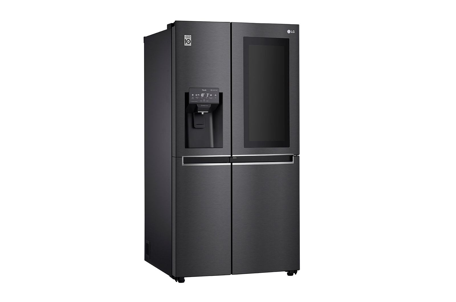 LG Frigorifero Side by side InstaView™ Door-in-Door™ Classe energetica F Display esterno Metal Fresh , GSX960MCCZ