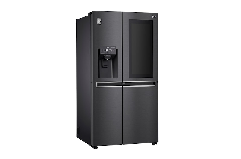 LG Frigorifero Side by side InstaView™ Door-in-Door™ Classe energetica F Display esterno Metal Fresh , GSX960MCCZ