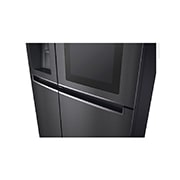 LG Frigorifero Side by side InstaView™ Door-in-Door™ Classe energetica F Display esterno Metal Fresh , GSX960MCCZ