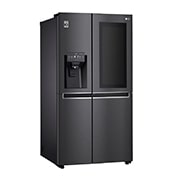 LG Frigorifero Side by side InstaView™ Door-in-Door™ Classe energetica F Display esterno Metal Fresh , GSX960MCCZ