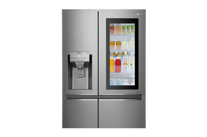 LG Frigorifero Smart Side-by-Side InstaView™ Classe energetica F Door-in-Door™ No Allaccio rete idrica, GSX961PZVZ