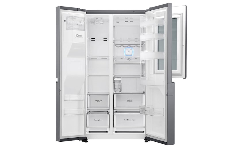 LG Frigorifero Smart Side-by-Side InstaView™ Classe energetica F Door-in-Door™ No Allaccio rete idrica, GSX961PZVZ