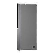 LG Frigorifero Side-by-Side InstaView Door-in-Door | Classe E, 635L | Wi-Fi, Dispenser con allaccio, No frost | Inox, GSXV80PZLE