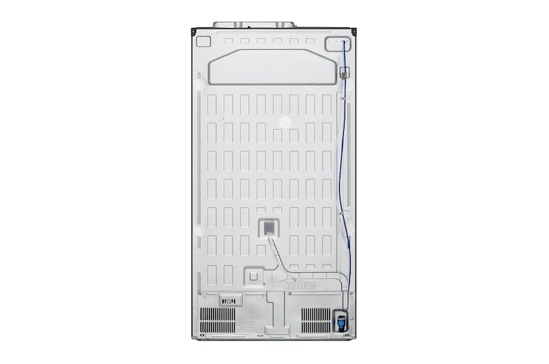 LG Frigorifero Side-by-Side InstaView Door-in-Door | Classe E, 635L | Wi-Fi, Dispenser senza allaccio, UVnano, No frost | Nero, GSXV91MCAE