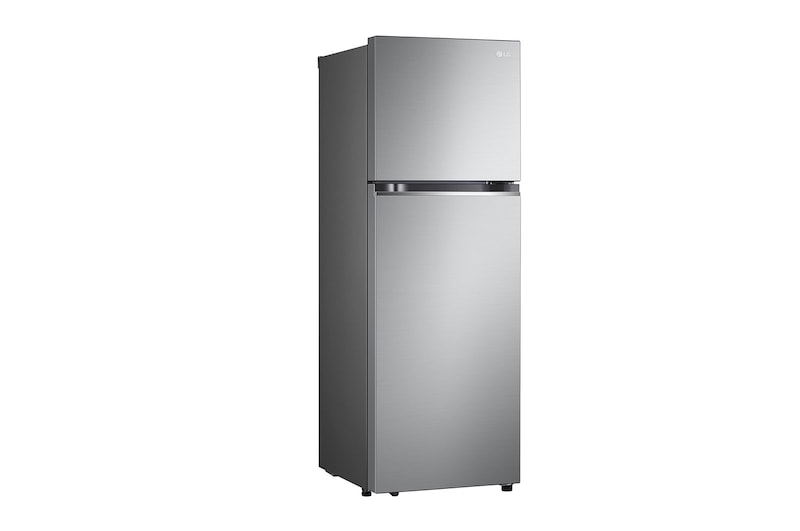 LG Frigorifero doppia porta 60cm | Classe E, 335L | Porte piatte, Door & Linear Cooling, Maniglie integrate, No frost | Inox, GTBV38PZGKD