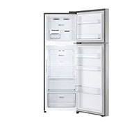 LG Frigorifero doppia porta 60cm | Classe E, 335L | Porte piatte, Door & Linear Cooling, Maniglie integrate, No frost | Inox, GTBV38PZGKD