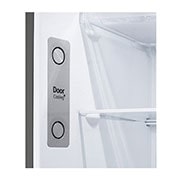 LG Frigorifero doppia porta 60cm | Classe E, 335L | Porte piatte, Door & Linear Cooling, Maniglie integrate, No frost | Inox, GTBV38PZGKD