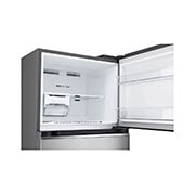 LG Frigorifero doppia porta 60cm | Classe E, 335L | Porte piatte, Door & Linear Cooling, Maniglie integrate, No frost | Inox, GTBV38PZGKD