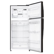 LG Frigorifero doppia porta | Classe E, 509L | Wi-Fi, Dispenser senza allaccio, Door & Linear Cooling, Gestione umidità | Nero, GTF744BLPZD