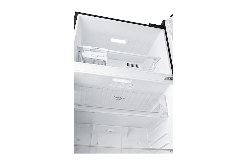 LG Frigorifero doppia porta | Classe E, 509L | Wi-Fi, Dispenser senza allaccio, Door & Linear Cooling, Gestione umidità | Nero, GTF744BLPZD