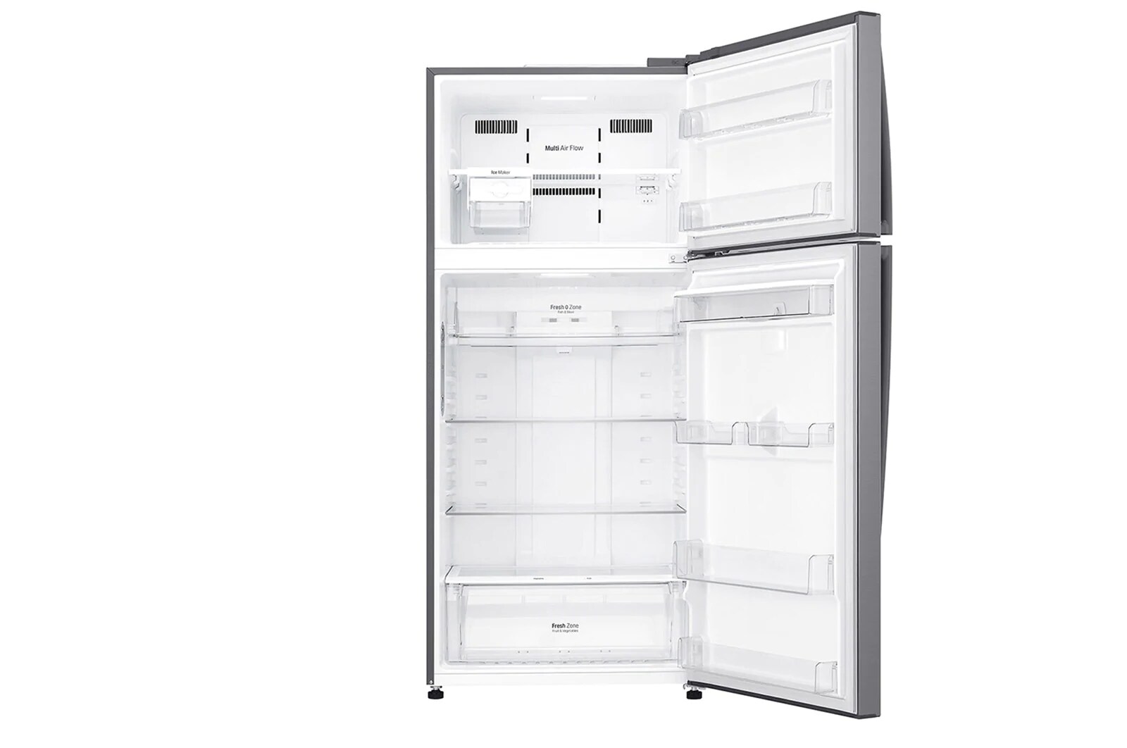 LG Frigorifero doppia porta | Classe E, 592L | Wi-Fi, Door & Linear Cooling, Gestione umidità, Dispenser acqua, No frost | Inox, GTF916PZPYD