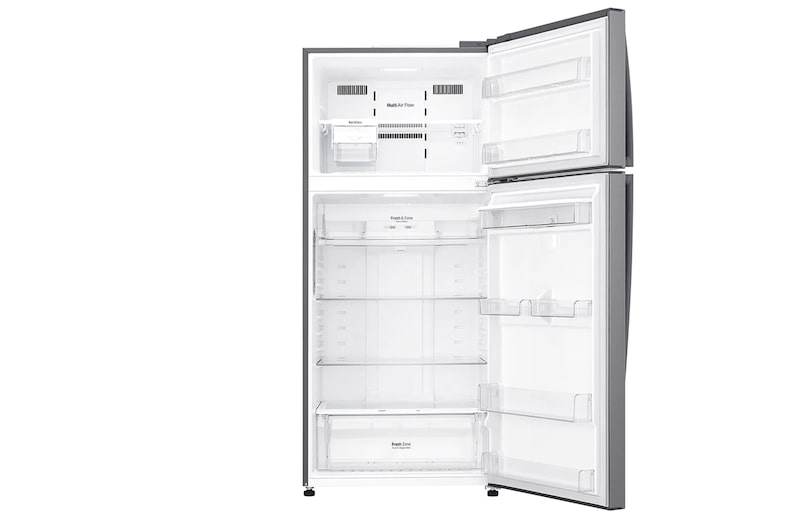 LG Frigorifero doppia porta | Classe E, 592L | Wi-Fi, Door & Linear Cooling, Gestione umidità, Dispenser acqua, No frost | Inox, GTF916PZPYD
