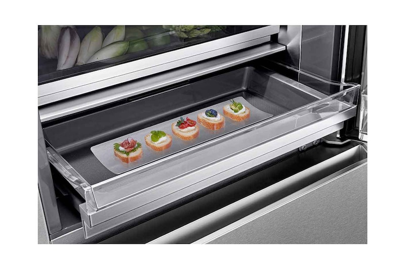 LG SIGNATURE Frigorifero Combinato Classe energetica F Instaview Door in Door, LSR200B