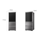 LG SIGNATURE Frigorifero Combinato Classe energetica F Instaview Door in Door, LSR200B