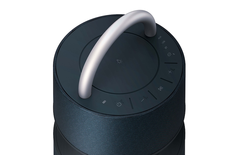 LG XBOOM 360 Speaker con Audio Omnidirezionale da 120W e Illuminazione emozionale, RP4G