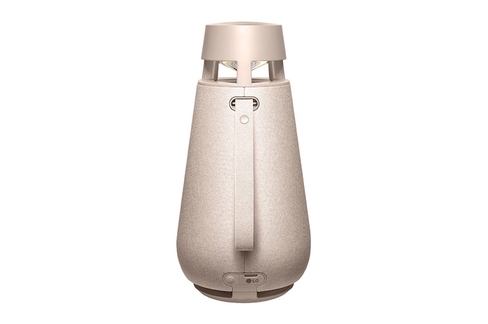 LG XBOOM 360 | Speaker omnidirezionale 50W Serie XO3 | Illuminazione emozionale, IP54, Bluetooth 5.1, Autonomia 24 ore | Beige, XO3QBE
