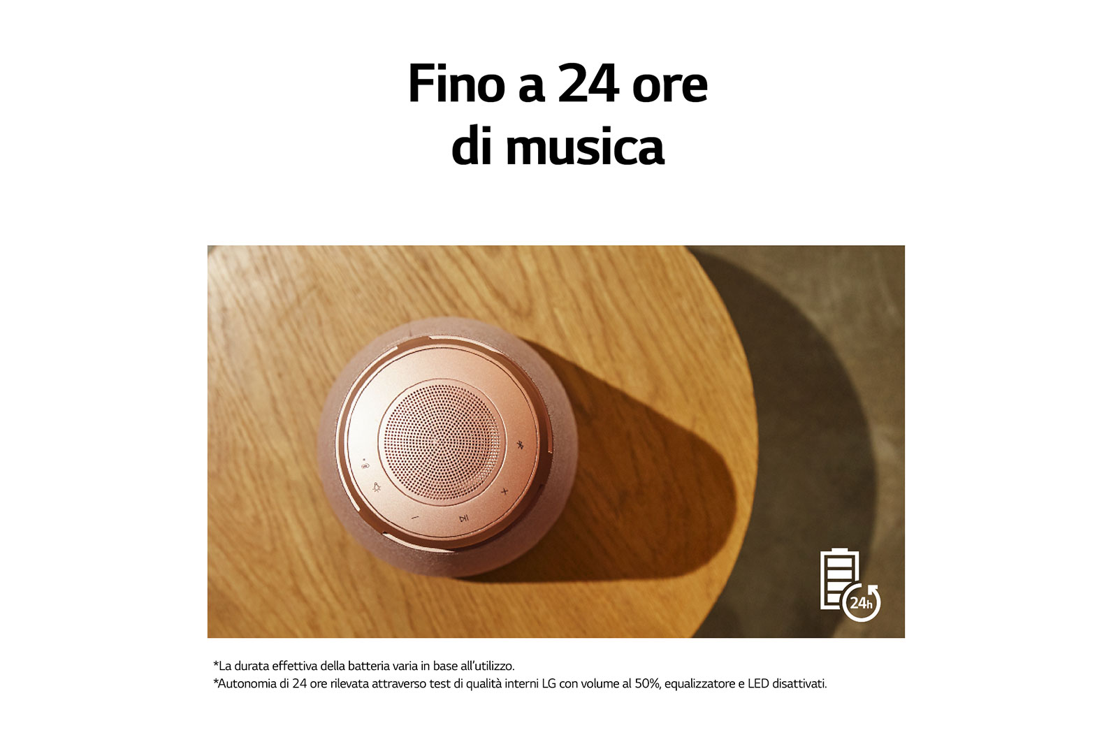 LG XBOOM 360 | Speaker omnidirezionale 50W Serie XO3 | Illuminazione emozionale, IP54, Bluetooth 5.1, Autonomia 24 ore | Black, XO3QBK