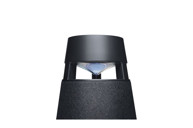 LG XBOOM 360 | Speaker omnidirezionale 50W Serie XO3 | Illuminazione emozionale, IP54, Bluetooth 5.1, Autonomia 24 ore | Black, XO3QBK