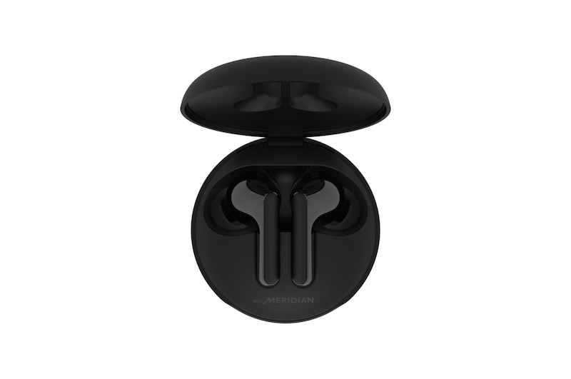 LG Tone Free FN4 Black Cuffie True Wireless Bluetooth Meridian Audio, FN4.ABEUBK