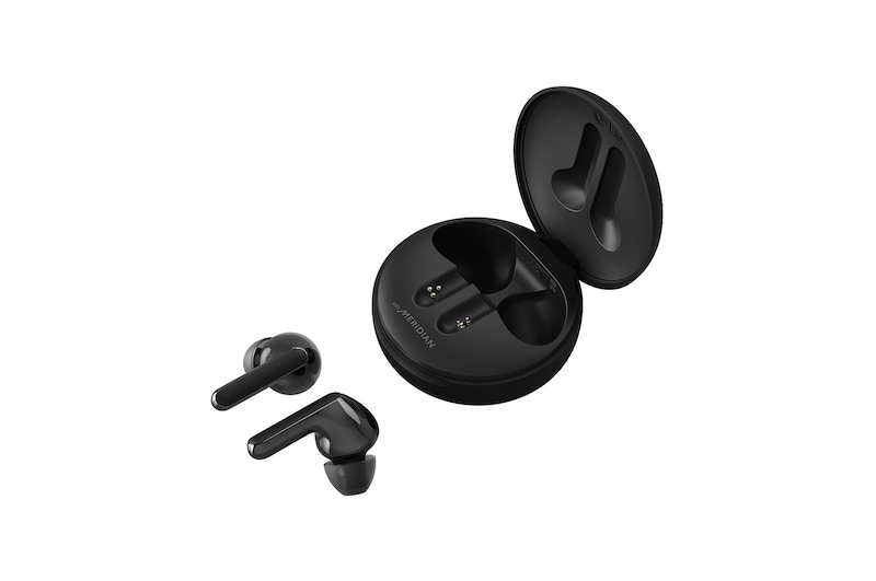 LG Tone Free FN4 Black Cuffie True Wireless Bluetooth Meridian Audio, FN4.ABEUBK