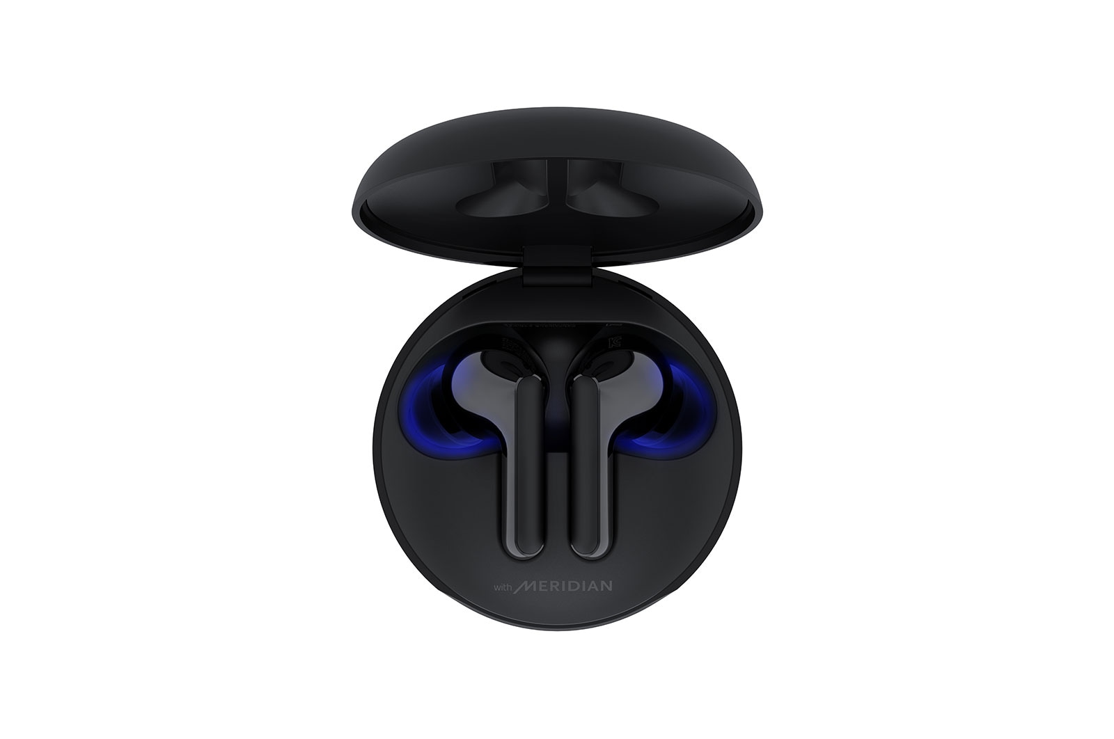 LG Tone Free FN6 Black Cuffie True Wireless Bluetooth Meridian Audio con custodia UVnano, FN6.ABEUBK