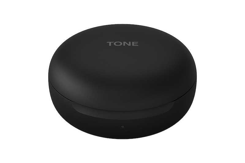LG Tone Free FN6 Black Cuffie True Wireless Bluetooth Meridian Audio con custodia UVnano, FN6.ABEUBK