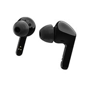 LG Tone Free FN6 Black Cuffie True Wireless Bluetooth Meridian Audio con custodia UVnano, FN6.ABEUBK