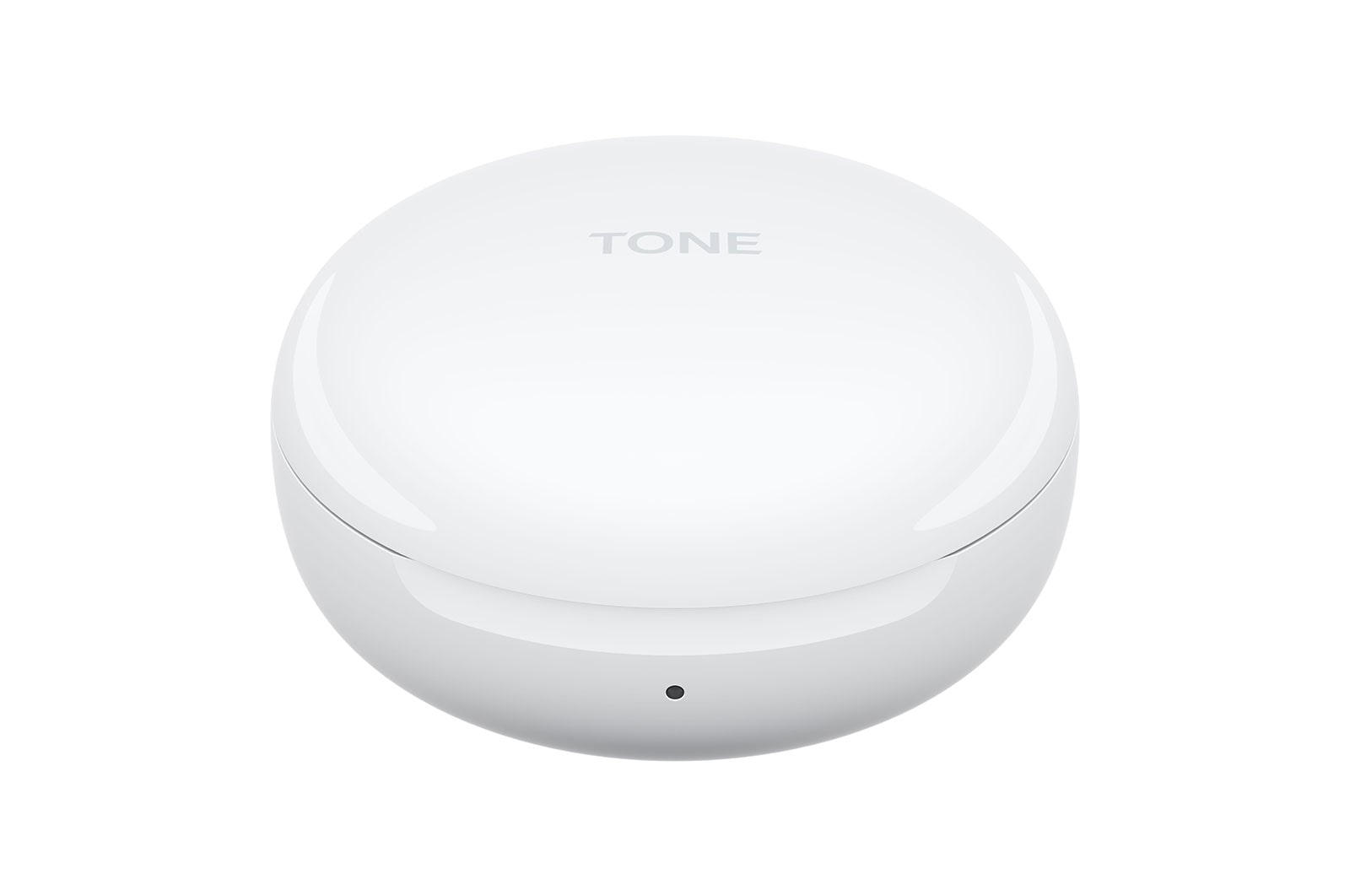 LG Tone Free FN6 White Cuffie True Wireless Bluetooth Meridian Audio con custodia UVnano, FN6.ABEUWH