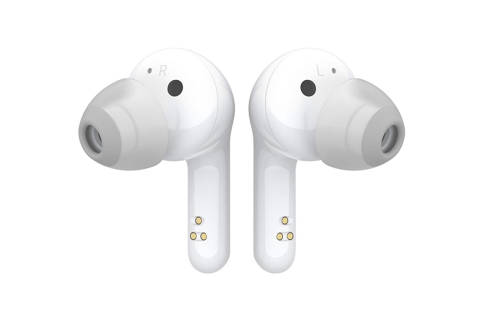 LG Tone Free FN6 White Cuffie True Wireless Bluetooth Meridian Audio con custodia UVnano, FN6.ABEUWH