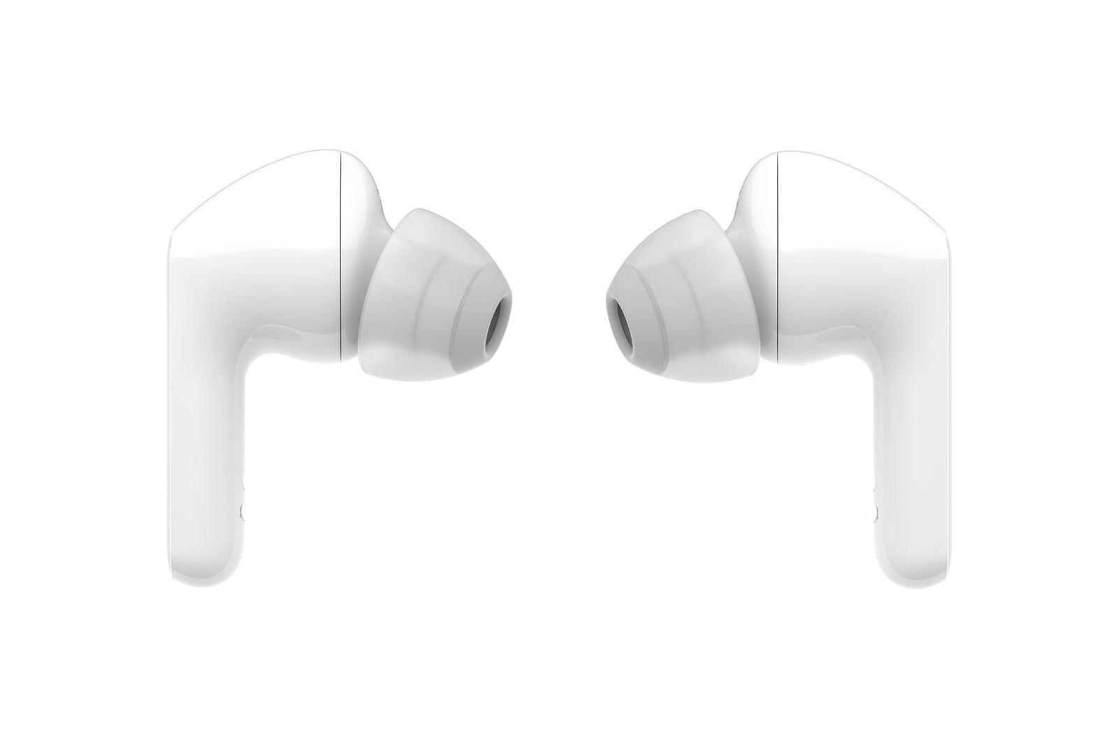 LG Tone Free FN6 White Cuffie True Wireless Bluetooth Meridian Audio con custodia UVnano, FN6.ABEUWH