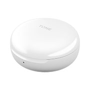LG Tone Free FN6 White Cuffie True Wireless Bluetooth Meridian Audio con custodia UVnano, FN6.ABEUWH