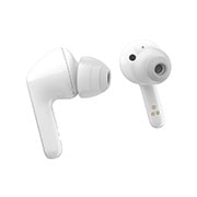 LG Tone Free FN6 White Cuffie True Wireless Bluetooth Meridian Audio con custodia UVnano, FN6.ABEUWH