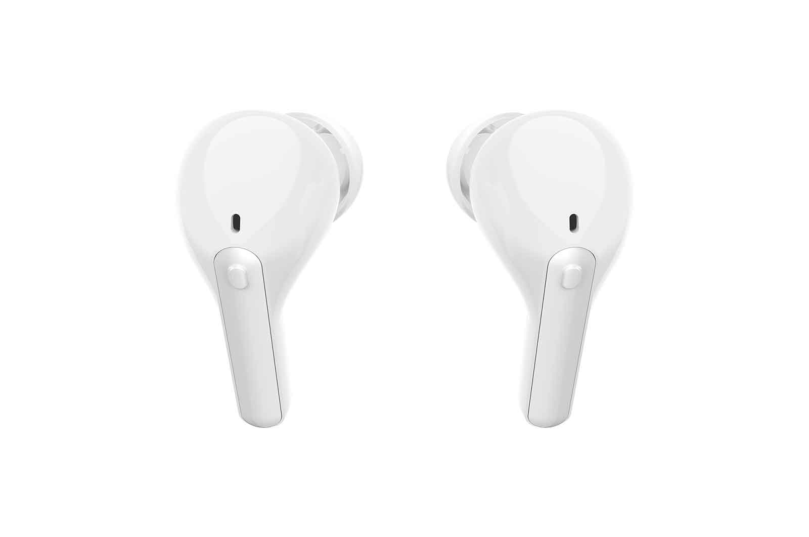 LG Tone Free FN7 White Cuffie True Wireless Bluetooth Meridian Audio ANC con custodia UVnano, FN7