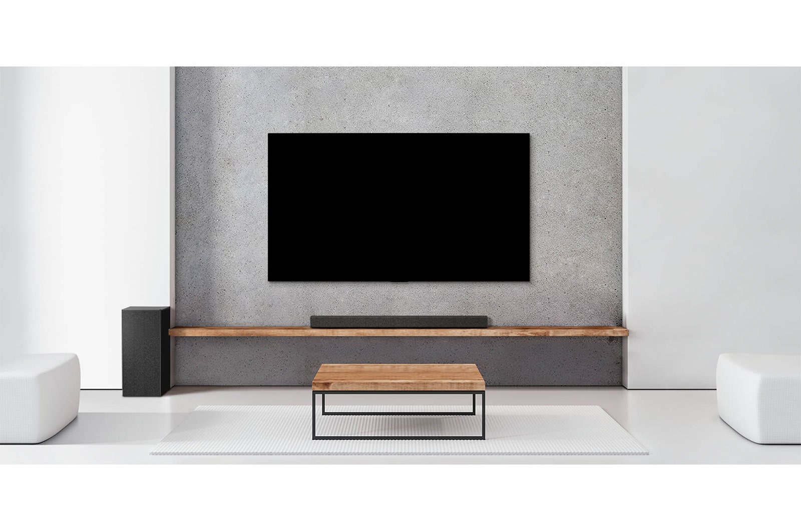 LG Soundbar 440W 5.1ch con Meridian Audio, DTS Virtual:X, subwoofer wireless , SP7