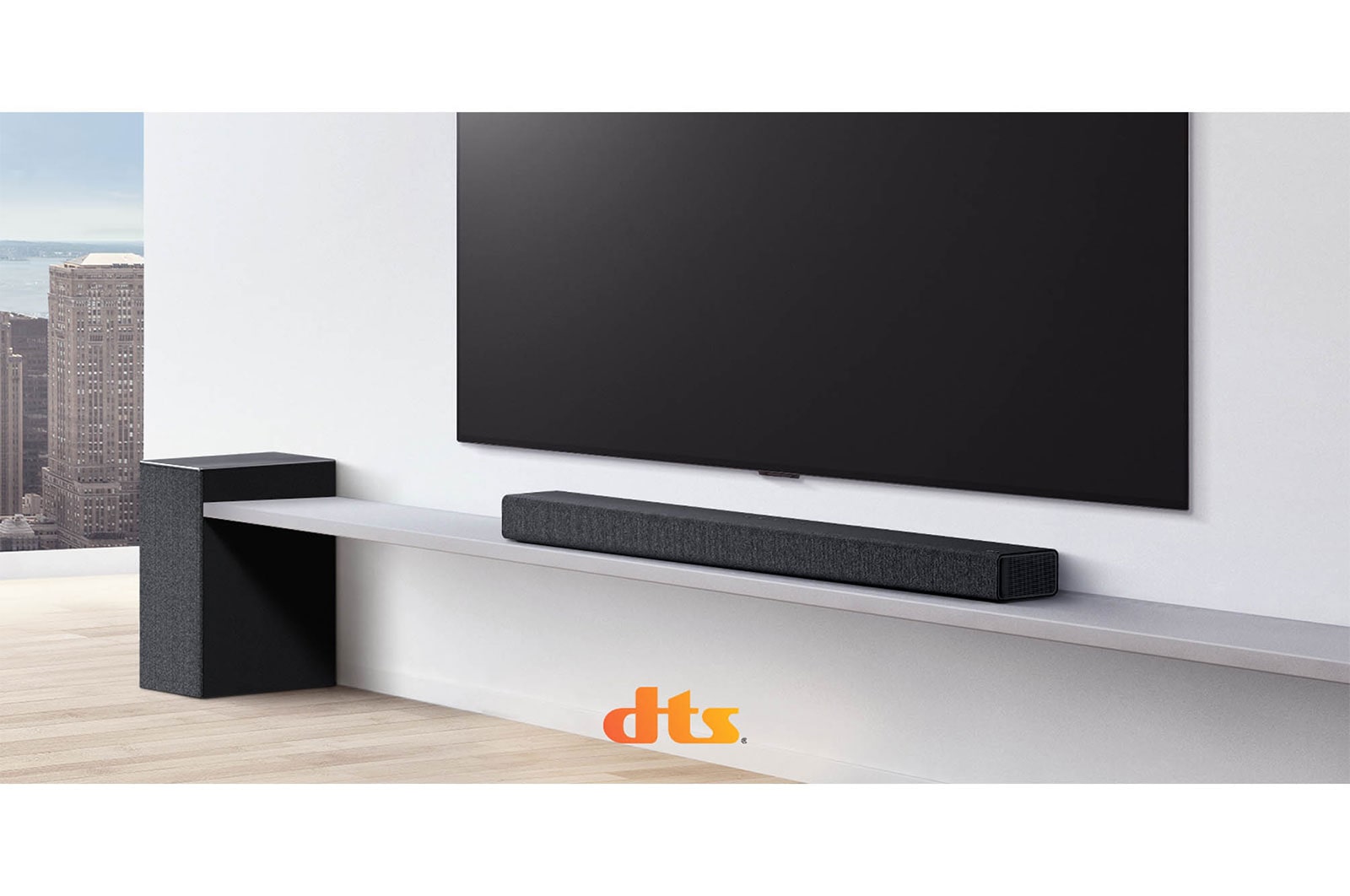 LG Soundbar 440W 5.1ch con Meridian Audio, DTS Virtual:X, subwoofer wireless , SP7