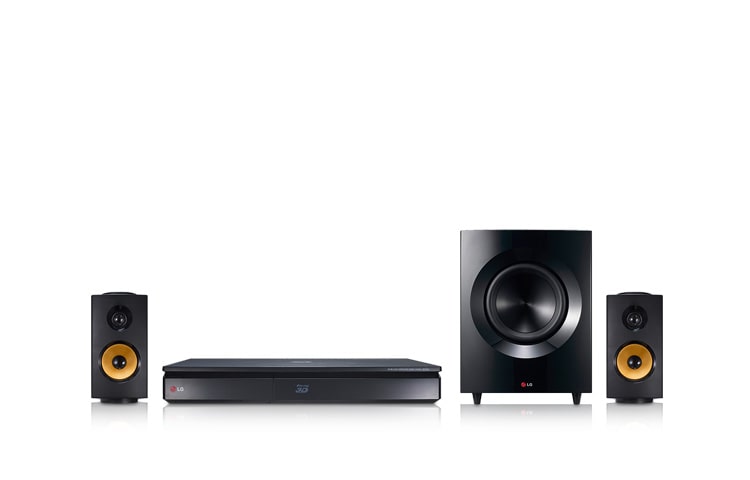 LG Sistema Home Cinema Blu-Ray 3D 2.1 ch da 600W con Smart TV e Wi-Fi integrato., BH7240C