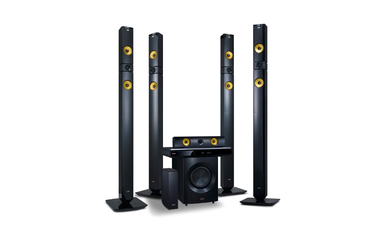 LG Home Theater LG 9.1 ch Smart 3D Blu-ray con casse in fibra di aramide, BH9530TW