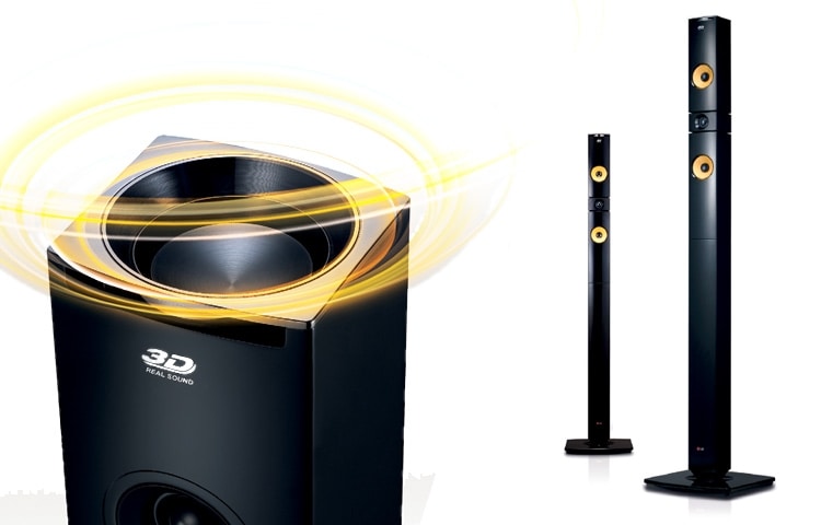 LG Home Theater LG 9.1 ch Smart 3D Blu-ray con casse in fibra di aramide, BH9530TW
