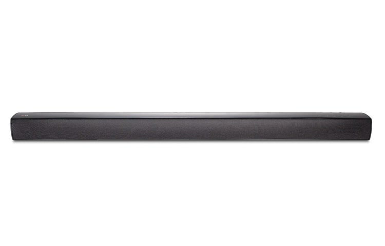 LG Sound Bar, amplificatore audio 2.1ch da 120W, con subwoofer, compatibile con Bluetooth e montabile a muro., NB2540