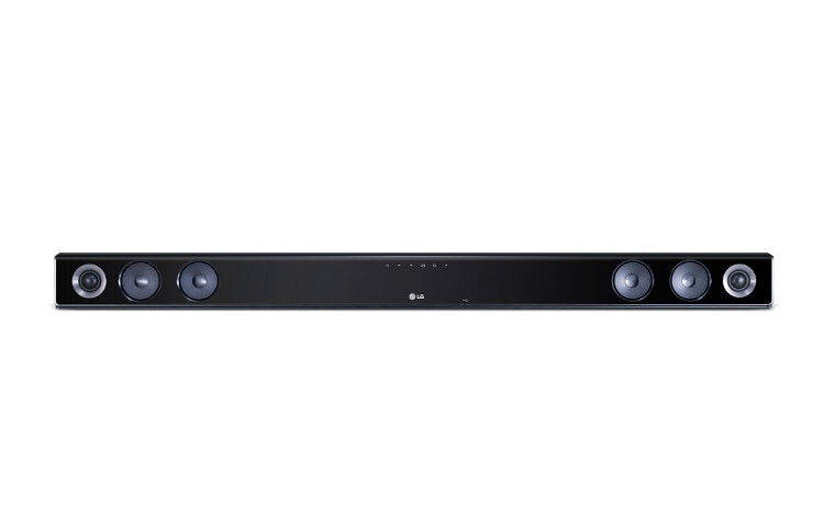 LG Sound Bar amplificatore audio 2.1 ch da 300W, con subwoofer wireless compatibile con Bluetooth., NB300