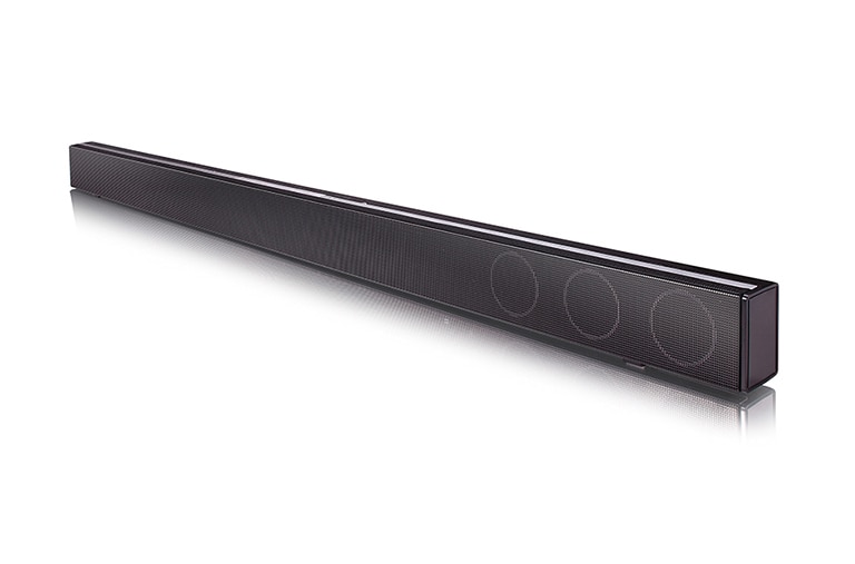 Vista frontale di LG Soundbar 2.0 ch 40W HDMI SJ1