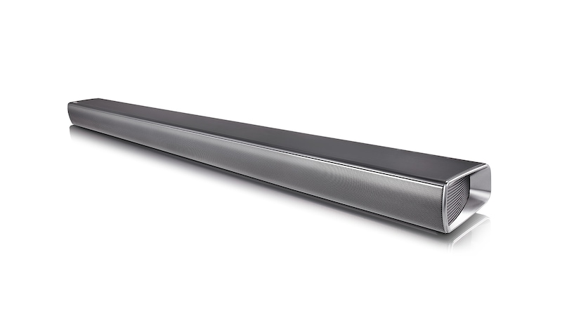 Vista frontale di LG Soundbar 2.1 ch 320W Subwoofer Wireless HDMI SJ5