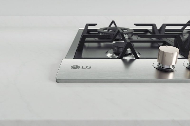 Foto dettaglio del piano cottura LG CBGZ2414S