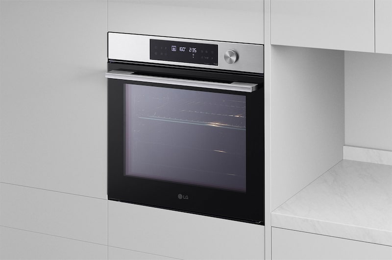 Foto laterale del forno LG WSED7612S